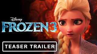 FROZEN 3 2025 Teaser Trailer  Disney Animation Idina Menzel Kristen Bell Movie HD [upl. by Fidellas]