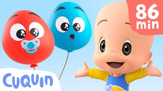 Learn colors with Cuquín and his Baby Balloons 🎈 Educational videos for children [upl. by Niriam652]