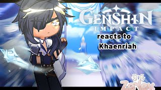 genshin impact react to kaeya [upl. by Eiclud719]