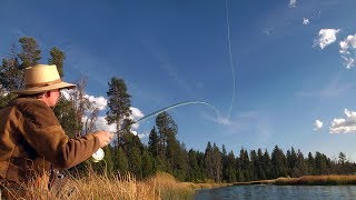 Spring Creek Fly Fishing  Yamsi Ranch Oregon by Todd Moen [upl. by Acireed534]