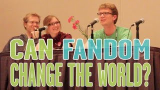 Can Fandom Change the World LeakyCon 2013 Panel w Hank Green Anthony Rapp Mark Oshiro amp more [upl. by Siraf]