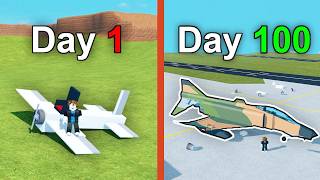 Day 1 vs 100 in Plane Crazy [upl. by Arima]