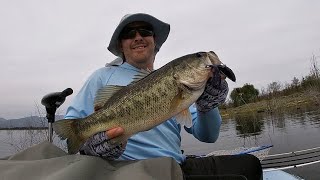 Bass Fishing Theewaterskloof Dam Off a Kickboat [upl. by Gustafsson]