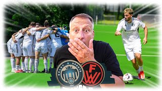 WIR SPIELEN GEGEN EINEN BEZIRKSLIGISTEN BEI 33°C 🥵⚽️ Delay Sports Berlin Highlights [upl. by Braeunig141]