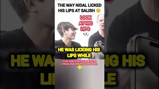 Nidal Wonder WANTED To KISS Salish Matter While LICKING His Lips😱🥺nalish trend shortsfeed kiss [upl. by Janetta]