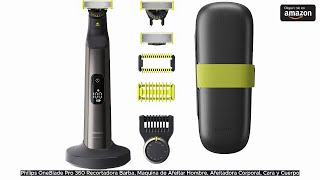 Philips OneBlade Pro 360 Recortadora Barba Maquina de Afeitar Hombre Afeitadora Corporal [upl. by Kaleb947]