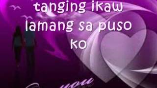 My Valentine tagalog version with lyrics By Roselle Nava0001wmv [upl. by Ynttirb393]