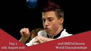 Day 2  2018 BISFed Boccia World Championships [upl. by Millard548]