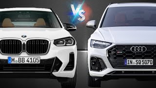 New 2022 BMW X3 M40i vs Audi SQ5 TDI  Specs and visual Comparison  Petrol or Diesel [upl. by Graaf]