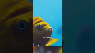 DAMSEL FISH THE UNDERWATER FARMER damselfish shortvideo subscribe [upl. by Ellary299]