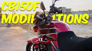 Honda CB150F Complete Modifications  Cost amp Expense [upl. by Ricketts353]