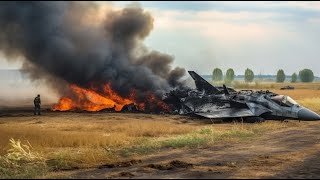 Russias Mikoyan MiG35 Fighter Pilot Rushes Out of Cockpit After a Hit by Ukraine Missile  ARMA 3 [upl. by Laflam]