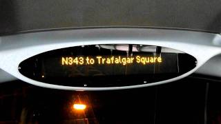 N343 to Trafalgar Square [upl. by Cassady]