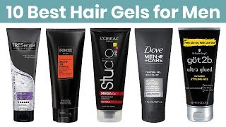 10 Best Hair Gels for Men 2019  Especially Made for Men  Hard Control All Day Long as You Style [upl. by Candie840]