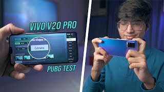 Vivo V20 Pro PUBG Mobile Gaming Test with FPS🔥 Smooth  Extreme Settings [upl. by Baptist507]