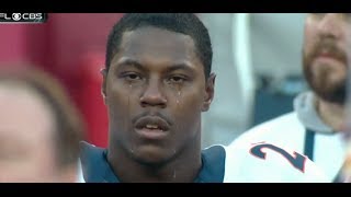 Knowshon Moreno Crying on the Sideline After National Anthem Official HD [upl. by Pattin]