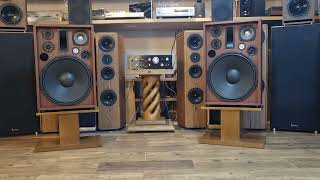 Kenwood KL 777D after renovation in Studio Vintage Audio [upl. by Ashling432]