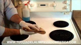 Empleadas Domesticas y Servicio Domestico Como Hacer una Limpieza de una ESTUFA vídeo  3 FINAL [upl. by Yc604]