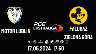 PGE Ekstraliga Żużlowa  Motor Lublin VS Falubaz Zielona Góra ŻUŻEL NA ŻYWO 2024 5 Kolejka [upl. by Avin]