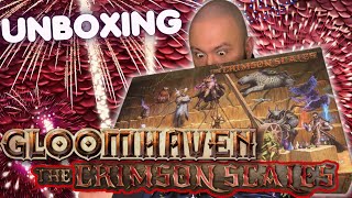 Unboxing Gloomhaven The Crimson Scales [upl. by Ataynik473]