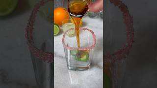 Spicy Margarita Recipe🍸  Mocktail alcoholfree drinks summerdrink halal Subscribe for more 💕 [upl. by Halueb]