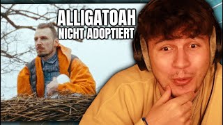 Das ist SOOO GUT💯Reaktion  Alligatoah  Nicht adoptiert Official Video  PtrckTV [upl. by Florenza]