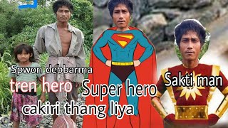 Da Swapan debbarma  chakiri thang liya  chini super hero tei wisa chakiri join khy kha hambai [upl. by Gninnahc]