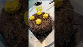 Ferrero rocher cake☺️newdessert chocolatedessert ytshorts [upl. by Annairt]