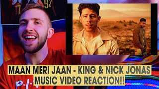 Maan Meri Jaan  King amp Nick Jonas MUSIC VIDEO REACTION [upl. by Lougheed175]