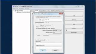 Procedure on how to use Realtek Utility on WL0179 WirelessN [upl. by Neils]