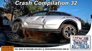 Australian Car Crash  Dash Cam Compilation 32 [upl. by Elayne315]