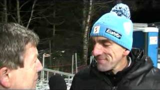 Skisprung TV  Interview mit Markus Prock  Bischofhofen 04012010 [upl. by Matheson]