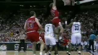 Patrick Ewing and Michael Jordan Highlight the Top 10 Plays of the Week  April 29 1995 [upl. by Nivalc]