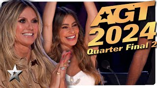 Americas Got Talent 2024 ALL AUDITIONS  Quarter Final 2 [upl. by Bentlee]