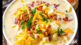 Slow Cooker Potato Soup [upl. by Bab]