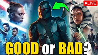 Is Disney Star Wars GOOD Or BAD 12 Years Later INSANE News amp More News  LIVE [upl. by Anikram]