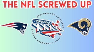 The BIZARRE CONTROVERSY at Super Bowl XXXVI [upl. by Lechner]