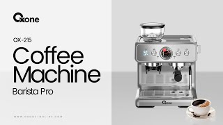 Coffee Machine Barista Pro  OX  215  Product Feature [upl. by Oileduab]