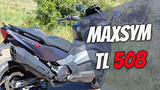 Sym MaxSym TL 508 ★ Review amp TestRide ★ 🔥🔴  ENGLISH 💯✅ [upl. by Dyana]