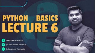 Python Basics  6th Lecture  String Manipulation  O amp A levels  Python with Sir Wasiq [upl. by Mendelson801]