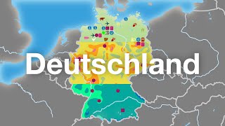 Deutschland  Überblick in Karten [upl. by Ettennat351]