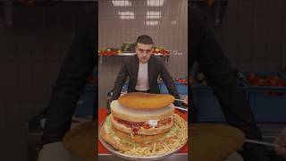 Chef Burak 🍔 shorts ytshorts food [upl. by Harbird]