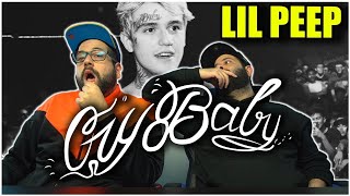 quotIM MAKING MUSIC TO CRY TOquot Lil Peep  crybaby Official Video REACTION [upl. by Aihsirt]