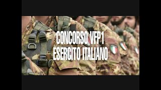 CONCORSO VFP1 ESERCITO ITALIANO [upl. by Anabella]