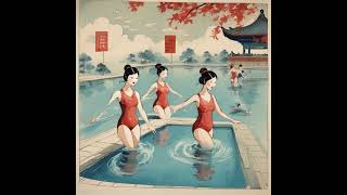 Les nageuses chinoises brillent en natation artistique Podcast [upl. by Yeleek64]