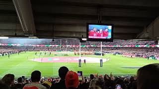 Welsh anthem Principality Stadium 030224  Stunning [upl. by Tizes310]