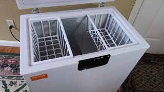 VEVOR 388 Cu Ft Compact Chest Freezer Review [upl. by Damali]