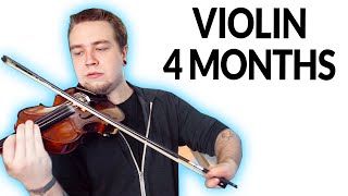 Otu Violin  4 Months Progress [upl. by Aneetsirhc]