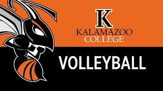 Kalamazoo vs North Park  Volleyball [upl. by Yesdnik47]