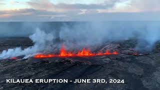 Kilauea Volcano New Eruption June 2024 [upl. by Teague335]